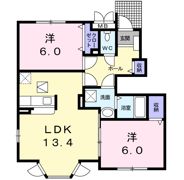 シリアス21A棟の間取り画像