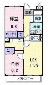プラシードの間取り画像
