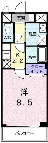 プリムローズの間取り画像