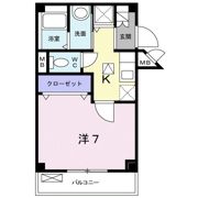ウエスト メゾンの間取り画像