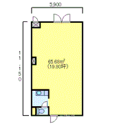 グランソレイユ西中央の間取り画像