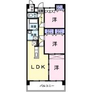 グランソレイユ西中央の間取り画像