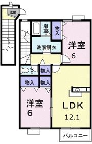 イル フィオーレAの間取り画像