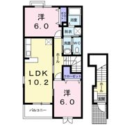 ゴールドヒルズAの間取り画像
