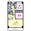 クラシオン・ルガール イシカワの間取り画像