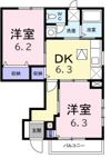 プチ グレーヌAの間取り画像