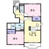 パレス吉元Ⅲの間取り画像