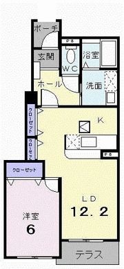 エコライフ野地 第2号棟の間取り画像