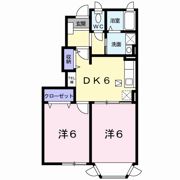 サンパティークAの間取り画像