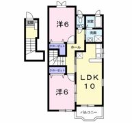 サンパティークBの間取り画像