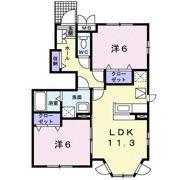 カサブローテの間取り画像
