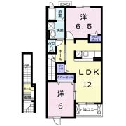 アルメリアBの間取り画像