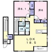 ファインヒルズの間取り画像