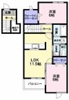 ミルト クリーマ Bの間取り画像