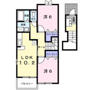 ノイ・フロイデAの間取り画像