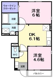 ベル シャトーⅢの間取り画像