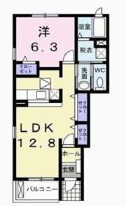 デスパシオ下戸田の間取り画像