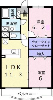 エテルノ・グランデ参番館の間取り画像