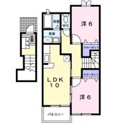 メゾン ドゥ ボヌ－ルBの間取り画像