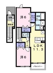 ファミールⅣの間取り画像