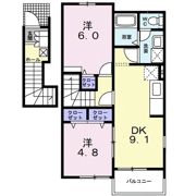 ヴィラ・ボナールⅠの間取り画像