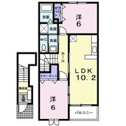 アンフィニ．フレンディアの間取り画像