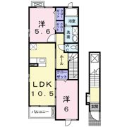 ブランシェの間取り画像