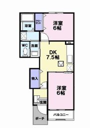ディクテットFK 2の間取り画像