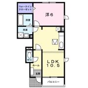ベル・アンジュau Ⅱの間取り画像