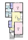 パ－クサイド・静の間取り画像