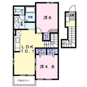 ストロベリーヒルズAの間取り画像