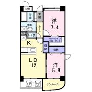 ロイヤルグランデⅢの間取り画像