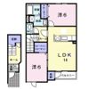 ボヌールⅠの間取り画像