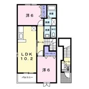 ユニゾンの間取り画像