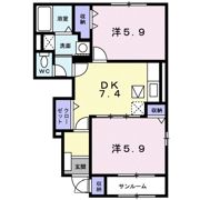 グレイスフルBの間取り画像