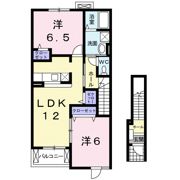 プラシードカーサBの間取り画像