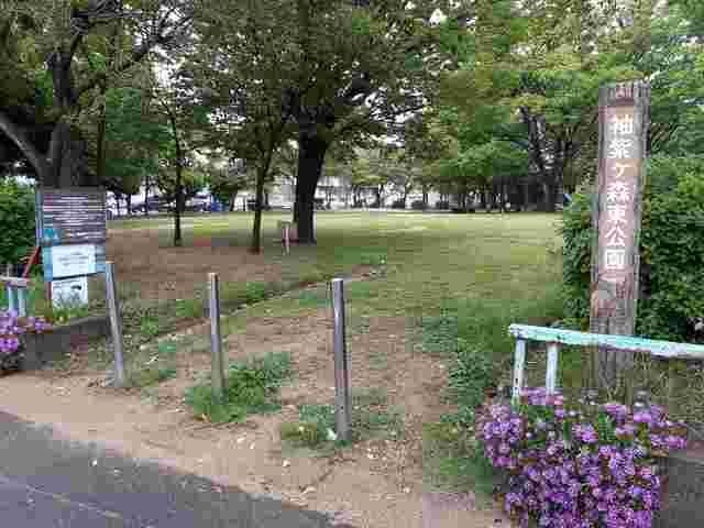 近くの袖紫ヶ森東公園まで105m（徒歩2分）