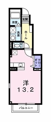 メゾン アンソレイエⅠの間取り画像