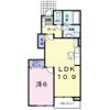 リップル Ⅰの間取り画像