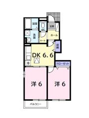 フォーリーフBの間取り画像