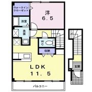 ニルヴァーナ ウーノの間取り画像