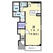 ニルヴァーナ ビエンネの間取り画像