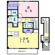 ニルヴァーナ ビエンネの間取り画像