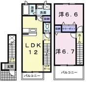 エトワール・シャンの間取り画像