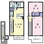 エトワール・シャンの間取り画像