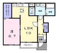 イーストレジデンスの間取り画像