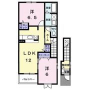 アップロードⅡの間取り画像