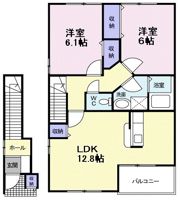 ビエント紫風 Ⅲの間取り画像