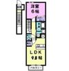 ゼファー徳重の間取り画像