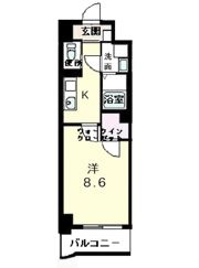 ホタカリュミエール・イワタの間取り画像